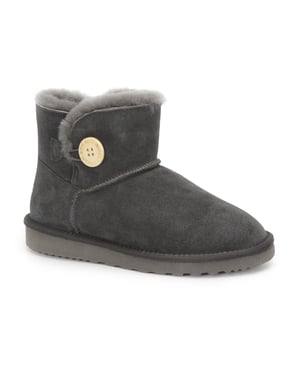 Aus Wooli Australia Unisex Short Sheepskin Button Boots