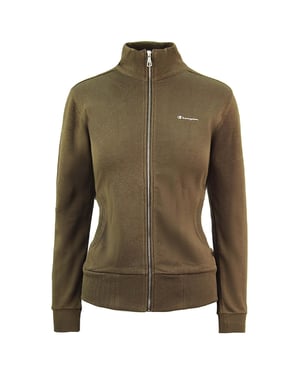 Champion Heritage Fit Womens Brown Track Jacket
