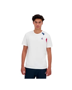 Le Coq Sportif N1 driekleurig T-shirt voor heren