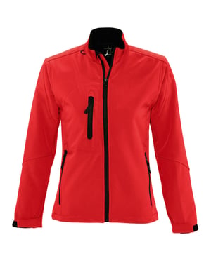 SOLS Dames/dames Roxy Soft Shell Jacket (ademend, winddicht en waterbestendig) (Rood)