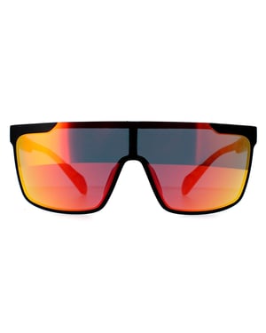 Adidas SP0020 02G mat zwart oranje camo contrast spiegel rood zonnebril