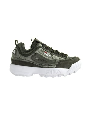 Fila Disruptor V Laag Dames Groen Trainers