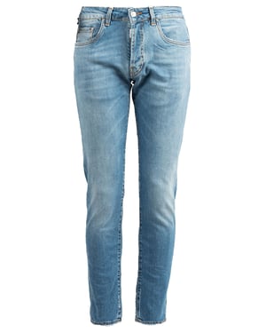 Takeshy Kurosawa Jeans Essential Blå för män