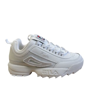 Fila Disruptor II Patches Dames Wit Trainers