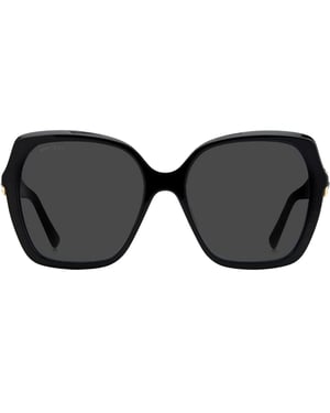 Jimmy Choo Manon/G/S 807 IR zwarte zonnebril