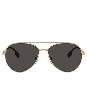 Burberry Harper gouden zonnebril