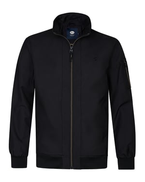 Petrol Industries - Heren Bomber Jas Tallahassee - Zwart
