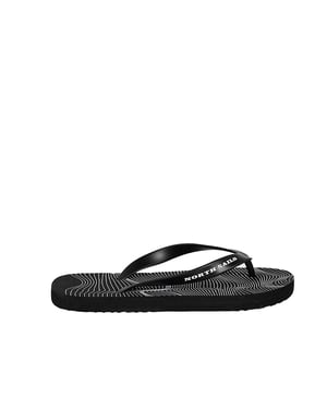 North Sails Flip flop Sandy Svart för herrar