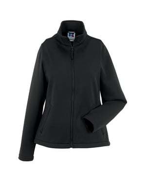 Russell Smart Soft Shell-jacka för damer/kvinnor (Svart)