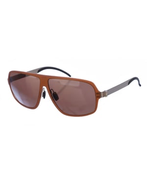 M3018 men's rectangular shaped acetate sunglasses