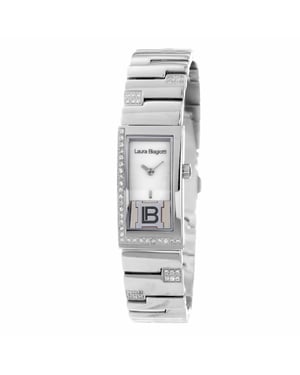 Laura Biagiotti Ladies Watch Quartz silver