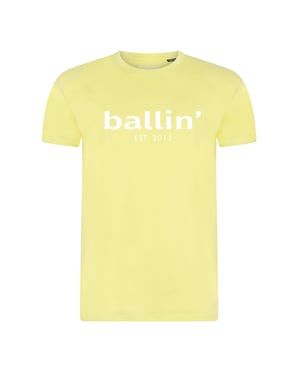 Ballin Est. 2013 Tee SS Regular Fit Skjorta Gul