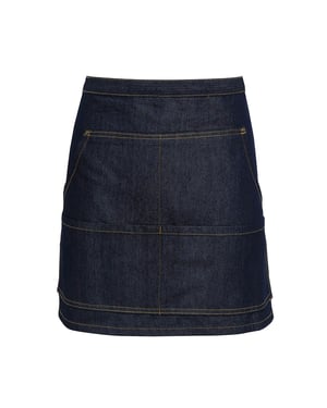 Premier Jeans Stitch Denim Waist Apron (Pack of 2) (Indigo Denim)