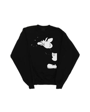 Disney Heren Mickey Mouse Cut Sweatshirt (Zwart)