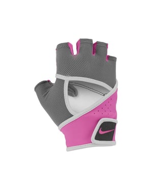Nike Womens/Ladies Gym Premium Sport Fingerless Gloves (Pewter/Pinksicle)