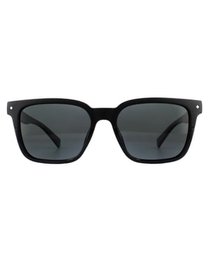 Polaroid Square unisex zwart grijze gepolariseerde zonnebril