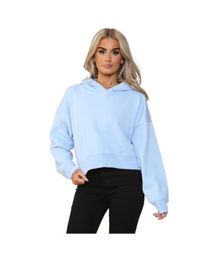 Kruze Womens Cropped Hoodie