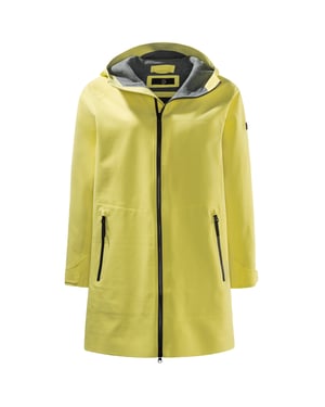 Jack Wolfskin De Storm Shell Dames Gele Jas
