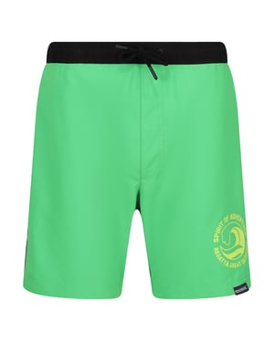 Regatta Mens Bentham Swim Shorts (Fairway Green/Black)