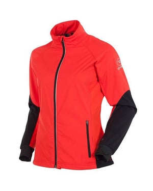 Rossignol Moonlight Womens Black/Red Jacket