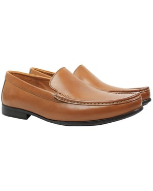 Clarks Claude Plain Mens Tan Shoes
