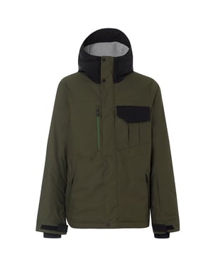 Oakley Division Evo Insula 2L 10K Zip Up Khaki Herenjas 412786 86V