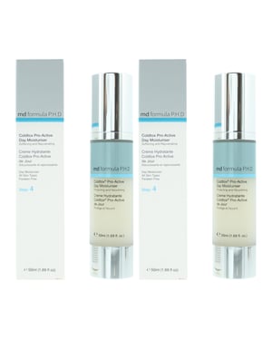 MD Formula PHD Coldtox Pro-Active Day Moisturiser 50ml x2