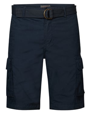 Petrol Industries - Heren Cargoshort met riem - Blauw