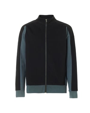 Oakley Lange Mouw Zip Up Colorblock Heren Track Jacket 472424 02E