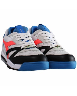 Diadora Duratech Elite Paura Heren Wit/Blauw Sportschoenen