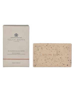 M.Brown Re-Charge Black Pepper Bodyscrub Bar250 g.