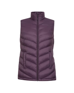 Mountain Warehouse Dames/Dames Seizoenen Bontgevoerd Gilet (Paars)