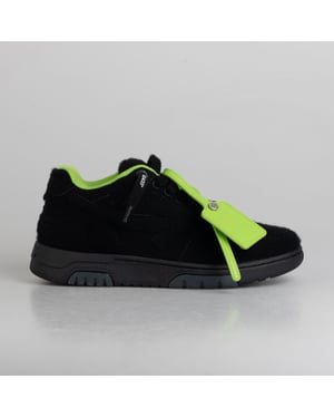 Women's Off White Out of Office Wool Trainers in Black