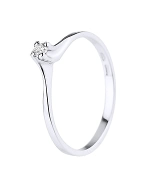 DIADEMA - Ring - Diamanter - Vitguld