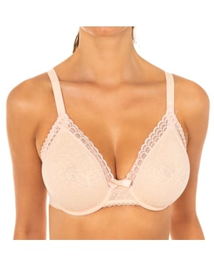 Triangle bra with flexible underwire P07I3 women