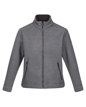 Regatta Mens Garrian II Fleecejacka med full dragkedja (Storm Grey/Black)