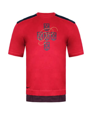 Nike Swoosh Röd T-shirt för män