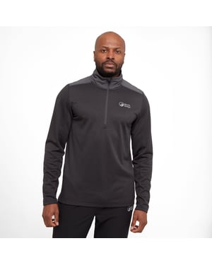 North Ridge Men's Fast Lightweight & Stretchy Half Zip Fleece, Active Fit Mid-layer