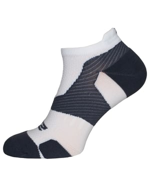 2XU Vectr Light Cushion herrstrumpor vit/grå utan insyn