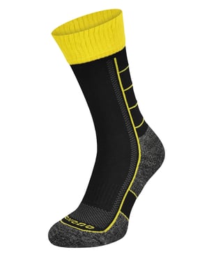 Coolmax Work Socks | Comodo | Breathable Anti Sweat Work Socks - Black