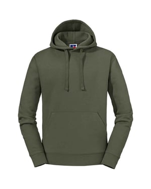 Russell Heren Authentieke Hoodie (Olijfgroen)