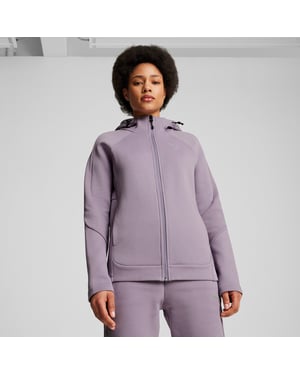 PUMA Womens EVOSTRIPE Full-Zip Hoodie
