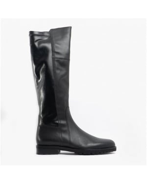 Gabor CABIN Womens Leather Tall Boots Black