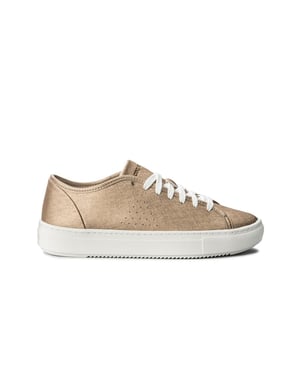 Le Coq Sportif Jane Metallic Roze Damestrainers