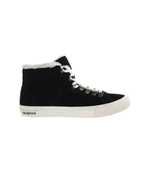 SeaVees Carmel Coast Lace-Up Zwart Suède Leren Damesschoenen