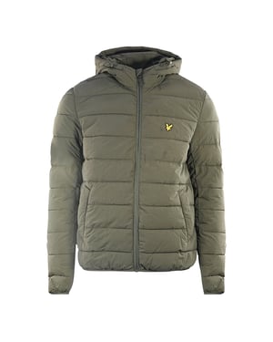 Lyle & Scott Lightweight Puffer Green Jacket