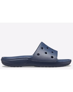 Crocs Classic Crocs Slide Klassieke Slide Eva Marineblauwe Slippers