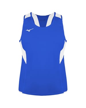 Mizuno Team Authentic Kids Blauw/Wit Singlet Vest