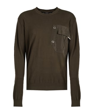 Les Hommes Pullover Herr Grön