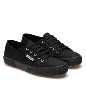Superga Unisex Adult 2750 Cotu Classic Vegan Trainers (Full Black)
